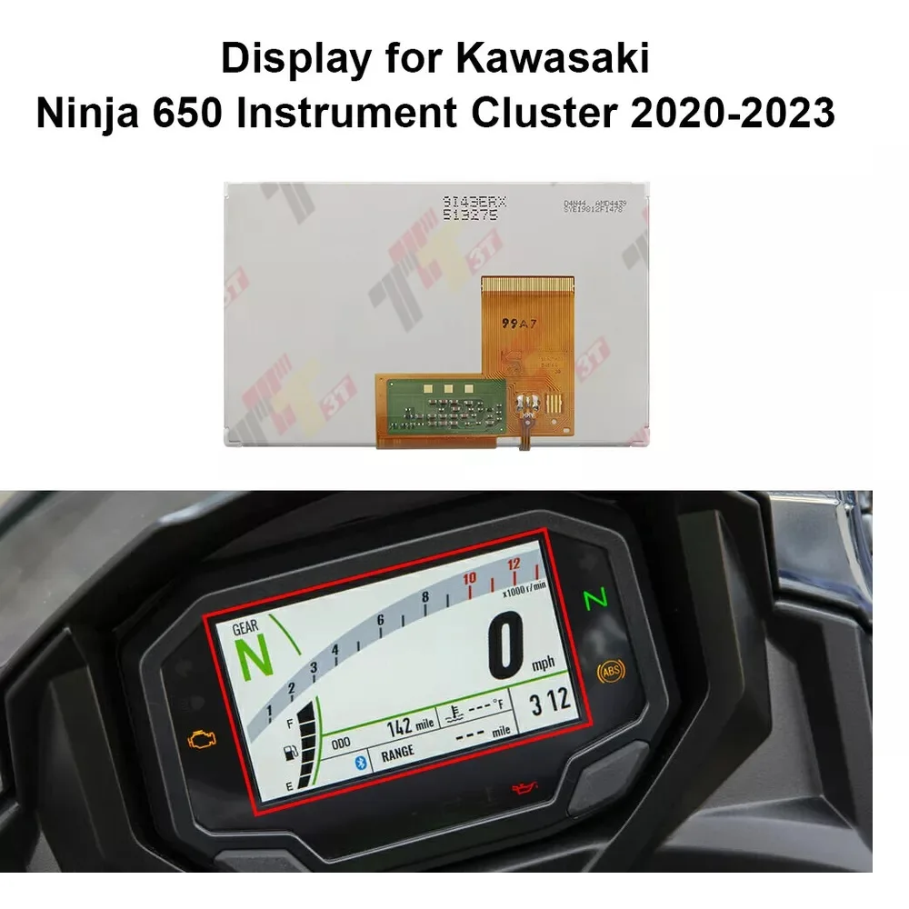 

Dashboard LCD Display for Kawasaki Z900 Z650 Z H2 Ninja 650 Z1000SX ZX10R ZX4R Instrument