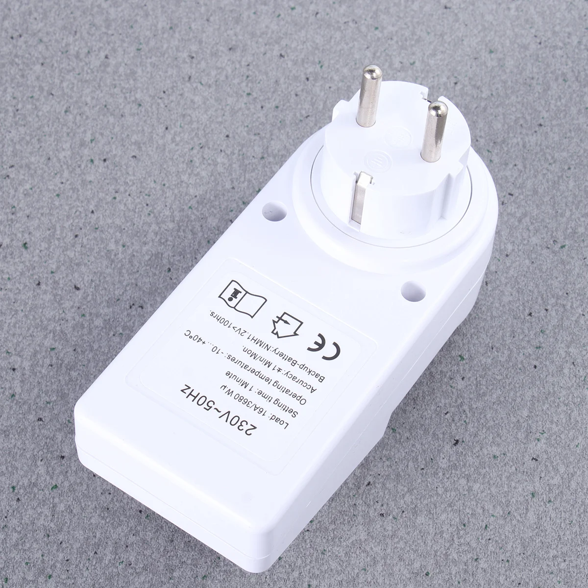 ปลั๊กไฟตั้งเวลาแบบดิจิตอลพร้อมมิเตอร์วัดพลังงาน ตรวจสอบแรงดันไฟฟ้า โหมดประหยัดไฟสำรอง โหมดประหยัดพลังงานในช่วงเวลากลางวัน