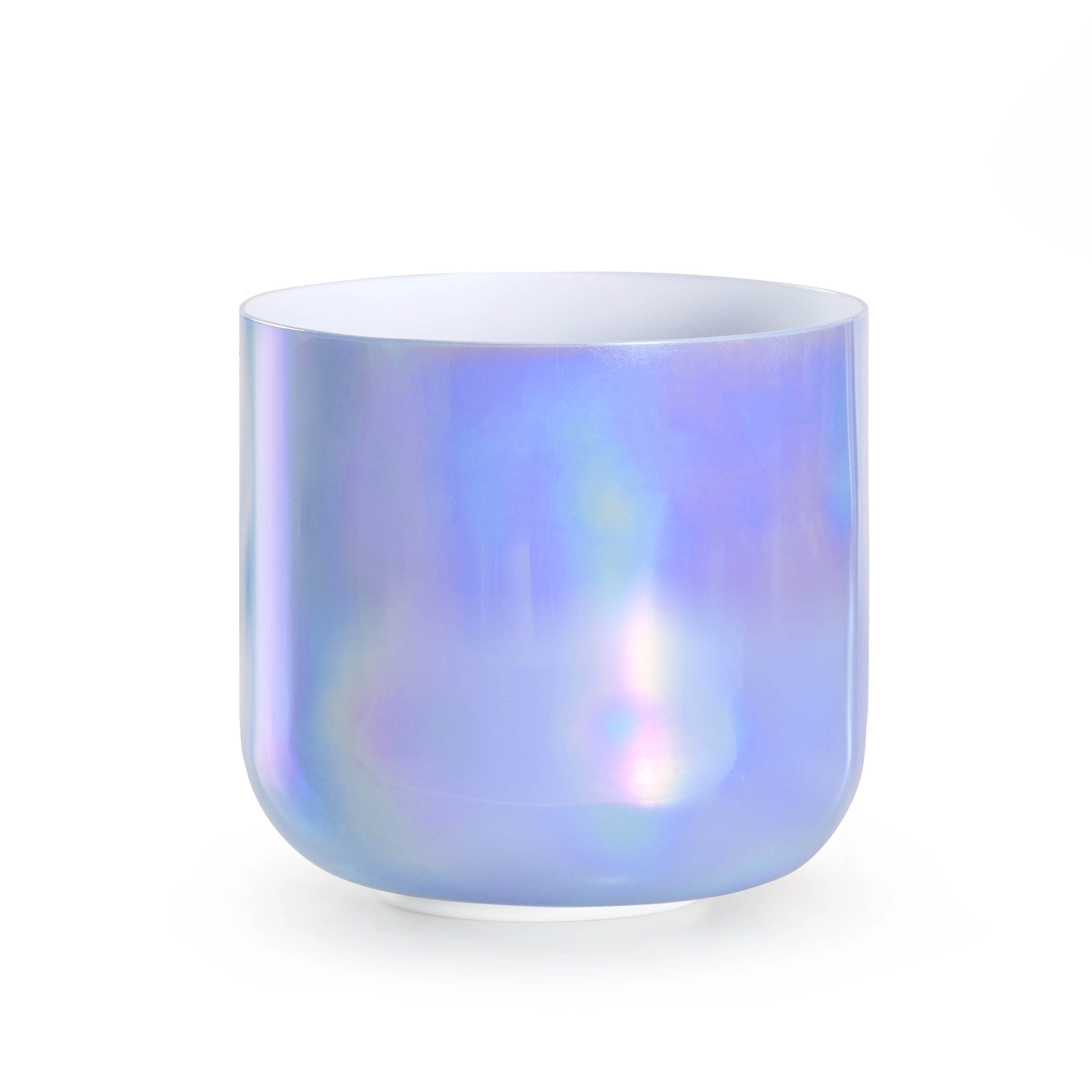 Star Linkup 6 Inch Dream Blue Color Alchemy Clear Quartz Crystal Singing Bowl for Sound Healing and Meditation with Mallet