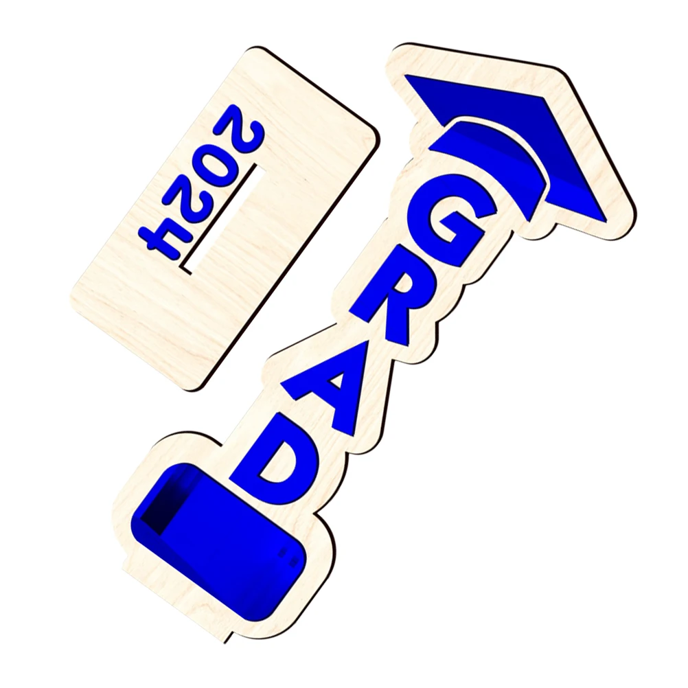 

Wooden Graduation Table Decor Party Centerpieces Graduation Photo Props Wood Sign Grad Season Decor Grad Party Favors