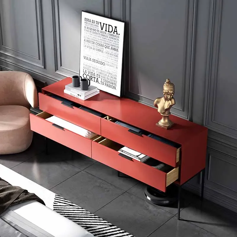 Nordic Metal Living Room Cabinets Storage Organizer Designer Luxury Corner Cabinet Drawers Entryways Meuble Rangement Decor