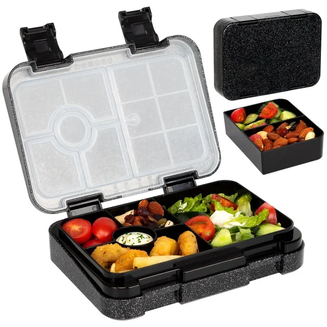 Entzückende Kinder-Lunchbox für Studenten, mikrowellengeeignet, Reise-Bento-Box, Halloween-Behälter, tragbar, auslaufsicher, Obstsalat, Bento-Box