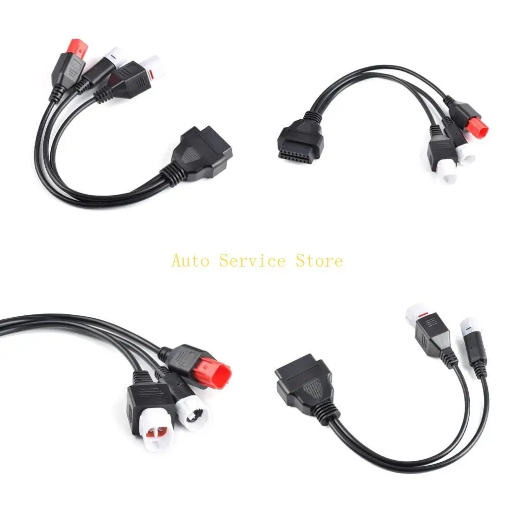 

462A Мотоцикл 3, 4 и 6 PIN -контакт Diagnostics Cable Cable Cable OBD