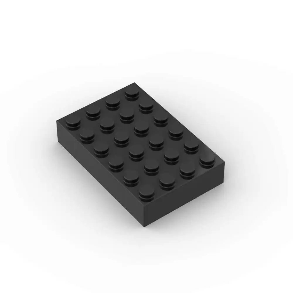 MOC 1 قطعة 2356 4x6 الطوب اللبنات عدة منزل القلعة متوافق تجميع فكرة الجسيمات لتقوم بها بنفسك لعب الأطفال هدايا عيد ميلاد الطفل