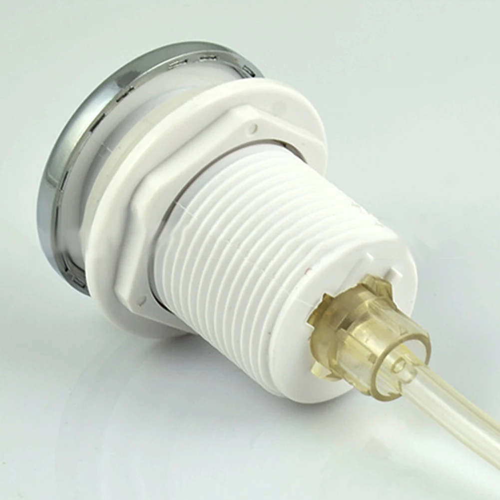 Pulsante interruttore pneumatico pressostato aria per vasca da bagno Spa rifiuti rifiuti foro di installazione 32 mm bianco o nero