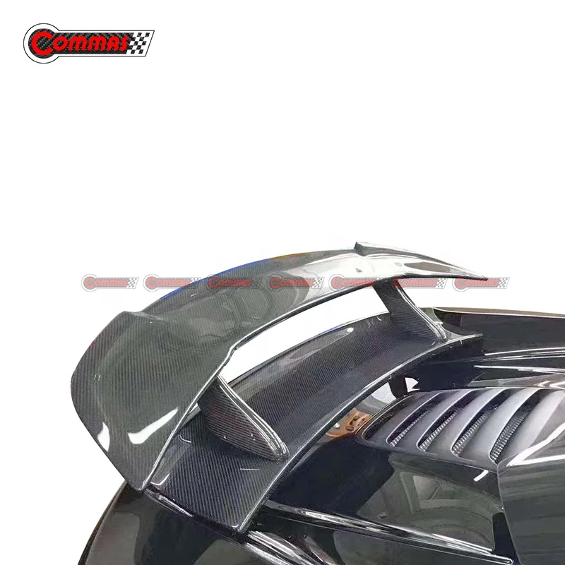 Good Quality DNC Style Carbon Fiber Auto Parts Rear Spoiler for McLaren 650 MP4 12C Rear Car Wing 3