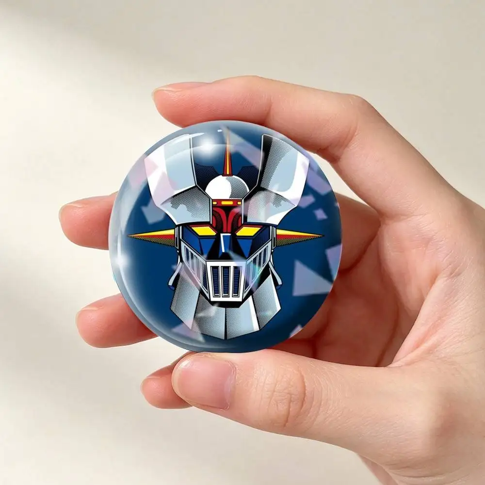 M-Mazinger Z R-Robot ( Action-packed anime1) Tin badges in 25/32/44/58/75mm, brooch pins for accessories & gifts,Souvenir.