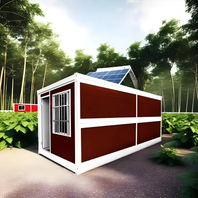 2026 تصميم حديث جاهز، منزل حاوية فولاذية قابلة للتوسيع بطول 20 قدمًا، منزل صغير محمول مخصص