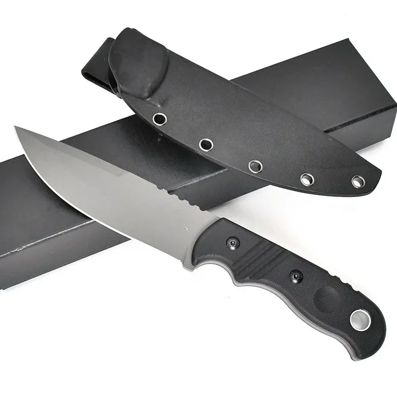 

Tex Field Survival Knife 8Cr13Mov Blade G10 Handle Outdoor Camping Survival Skills Multi-functional Emergency Portable Tool