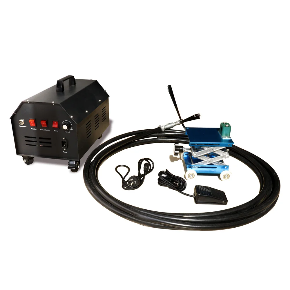 Air Cable Duct Cleaning Machine Air Brush Duct Cleaning Machine With 5 Brushes