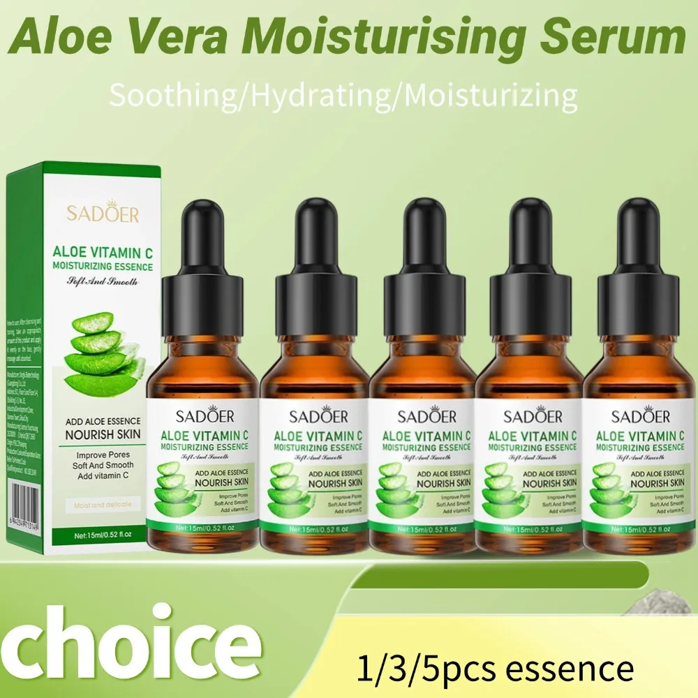 

Aloe Vera Moisturizing face Serum Brightening Hydrating Natural plant ingredients Soothing face Care beauty skincare