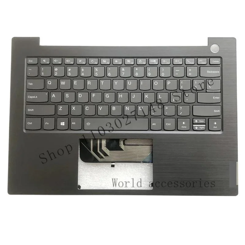 WYORESY US Keyboard for Lenovo ThinkBook 14S K4e-IML V340-14 6-14IIL K4E-IML K3-IML K4E-ITL K4E-ARE Backlit With Palmrest Cover