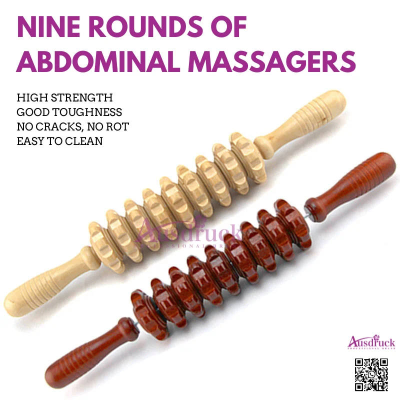 Nine-Round Abdominal Massagers - High Strength, Durable & Easy To Clean