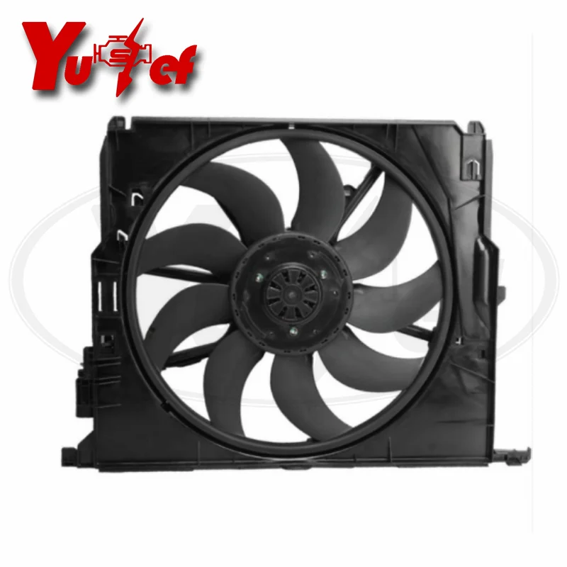 

Quality Cooling Fan Assembly for BMW F07 F10 F11 520d 525d 530d 535d 550i 17414578976 17427806017 17428509743 17424582294 850W