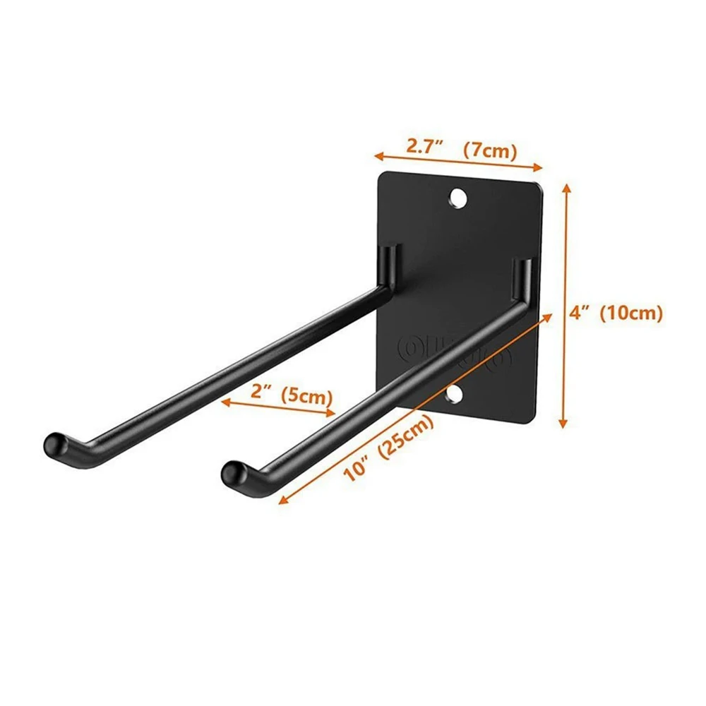 Ganchos para sistema de almacenamiento de herramientas, soporte de pared, almacenamiento de garaje, organizador de herramientas de jardín multiusos para almacén, gancho de pared para garaje