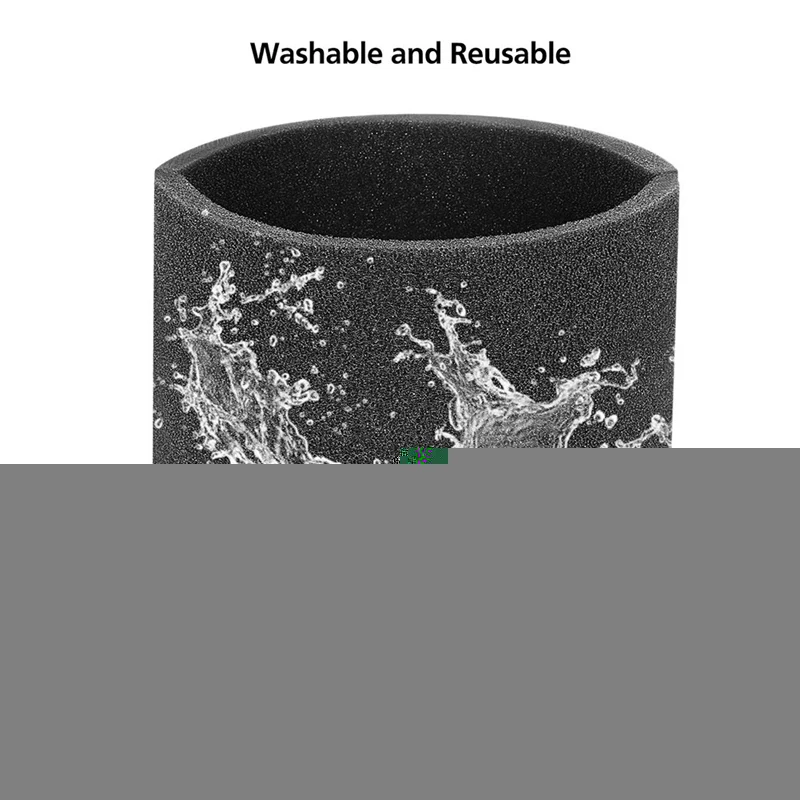 Sau Công Nguyên-5 Gói 90585 Xốp Bộ VF2001 Xốp Lọc, Phù Hợp Với Hầu Hết Các Shop-Vạc, vacmaster Và Genie Shop Máy Hút Bụi