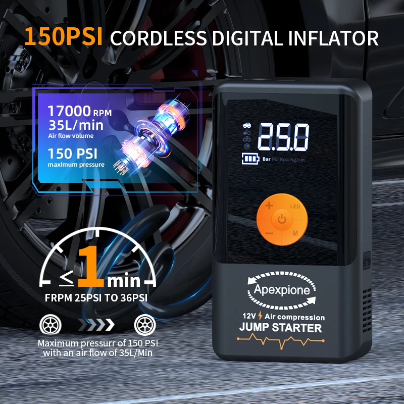 High Peak Portable Car Emergen - Portable Jump Starter recension och pris