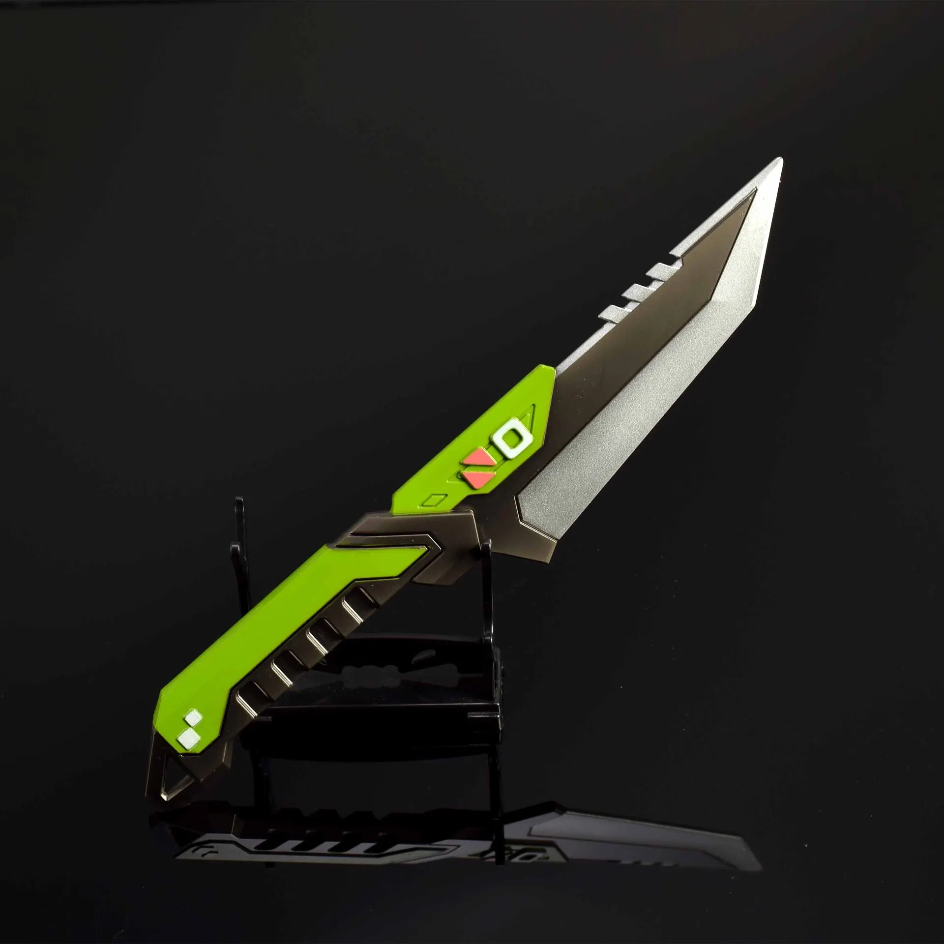 22 سنتيمتر/8.66in Valorant لعبة الأجهزة الطرفية الترا الحد فلاش المعادن المشاجرة التدريب سكين الدعائم نماذج الأسلحة سطح المكتب زخرفة ألعاب للأولاد #4