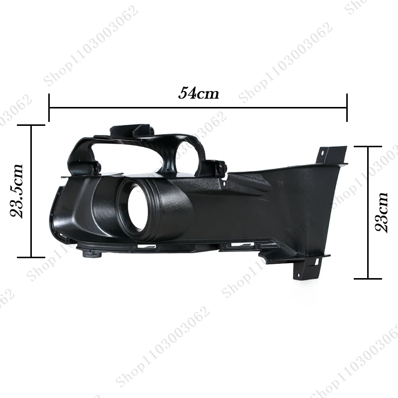 Front Bumper Fog Light Cover Foglamp Grille Headlight Frame Protect Car Accessories For Ford Mustang 2015 2016 2017 FR3Z17E810AA view 3