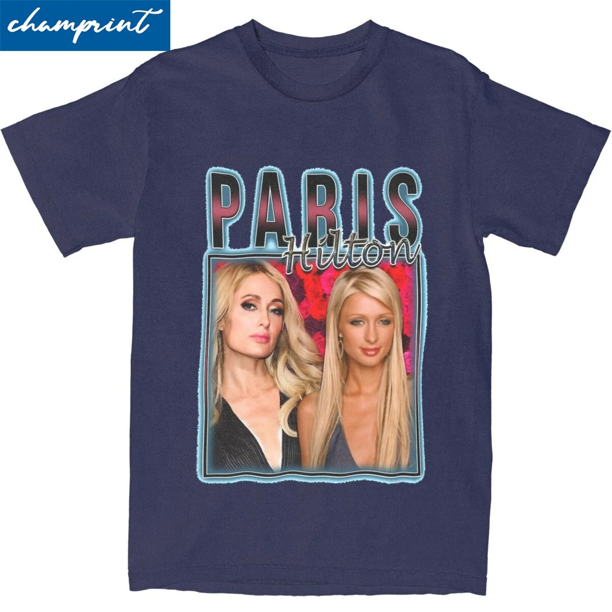 Novelty Secret Paris-Hilton Vintage Hype T Shirt For Men Women Round Neck Short Sleeve Clothes Cotton Summer Tops Shirts