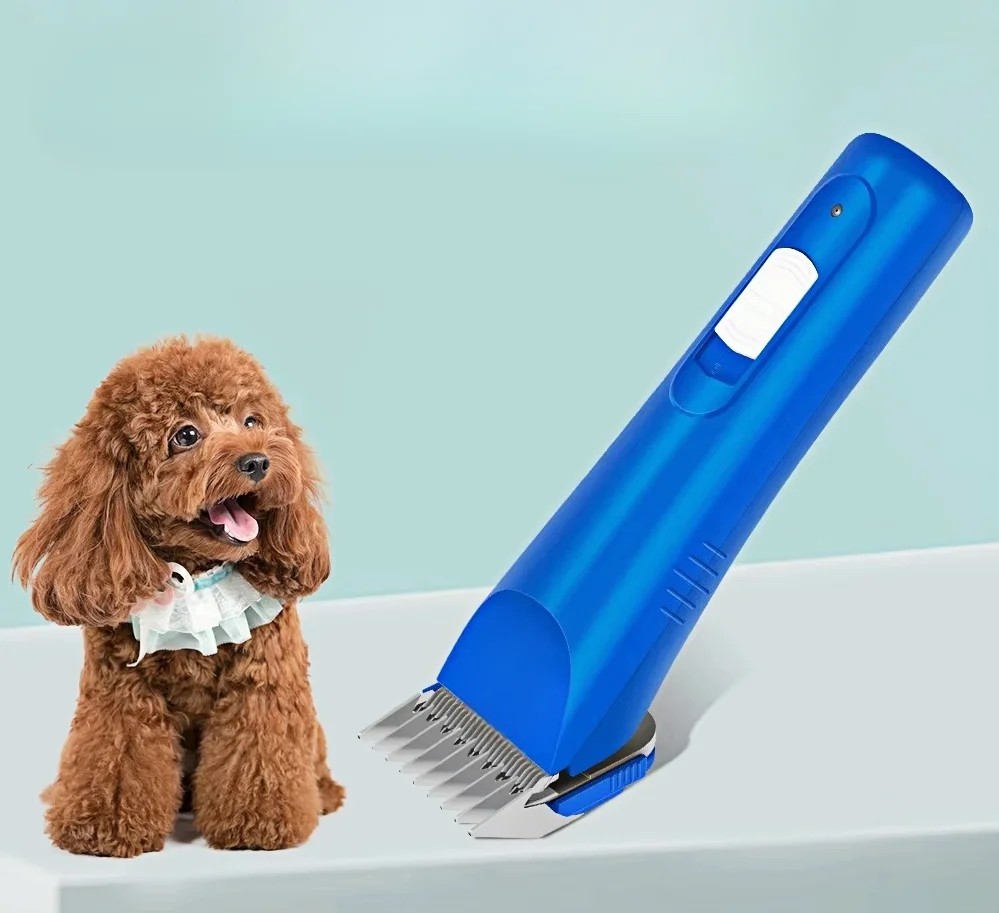 

Professional Animal Pet Dog Cat Cordless Clipper Kit Rechargeable Strong Power Dog Grooming Clipper Pet