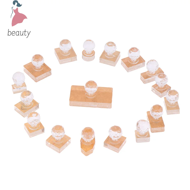 Crystal Powder Press Stamp Tool, Maquiagem Mold, Eyeshadow Foundation, Highlighter Repairing Tool