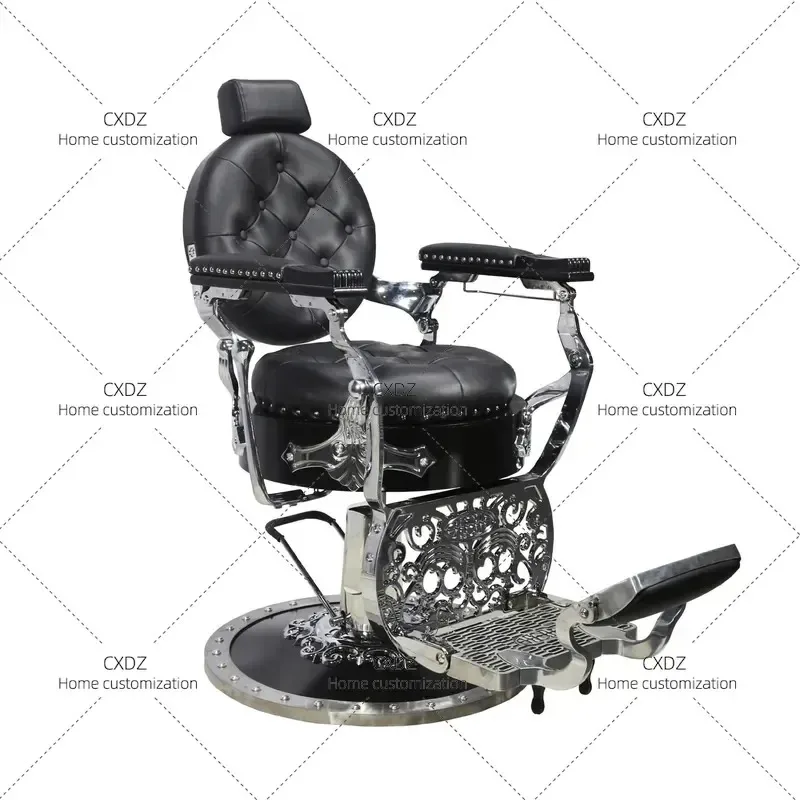 High End Rotatable Barber Chair for Hair Salon Professional Oil Hydraulic Styling Seat Factory Direct Supply Beauty Shop