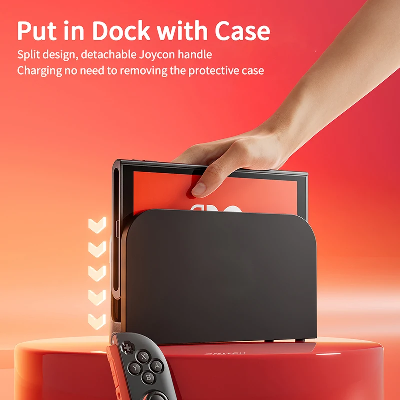 ニンテンドー switch2 保護ケース Switch2 分割型保護シェルドックギフト強化ガラスグリップキャップ switch2 カバー