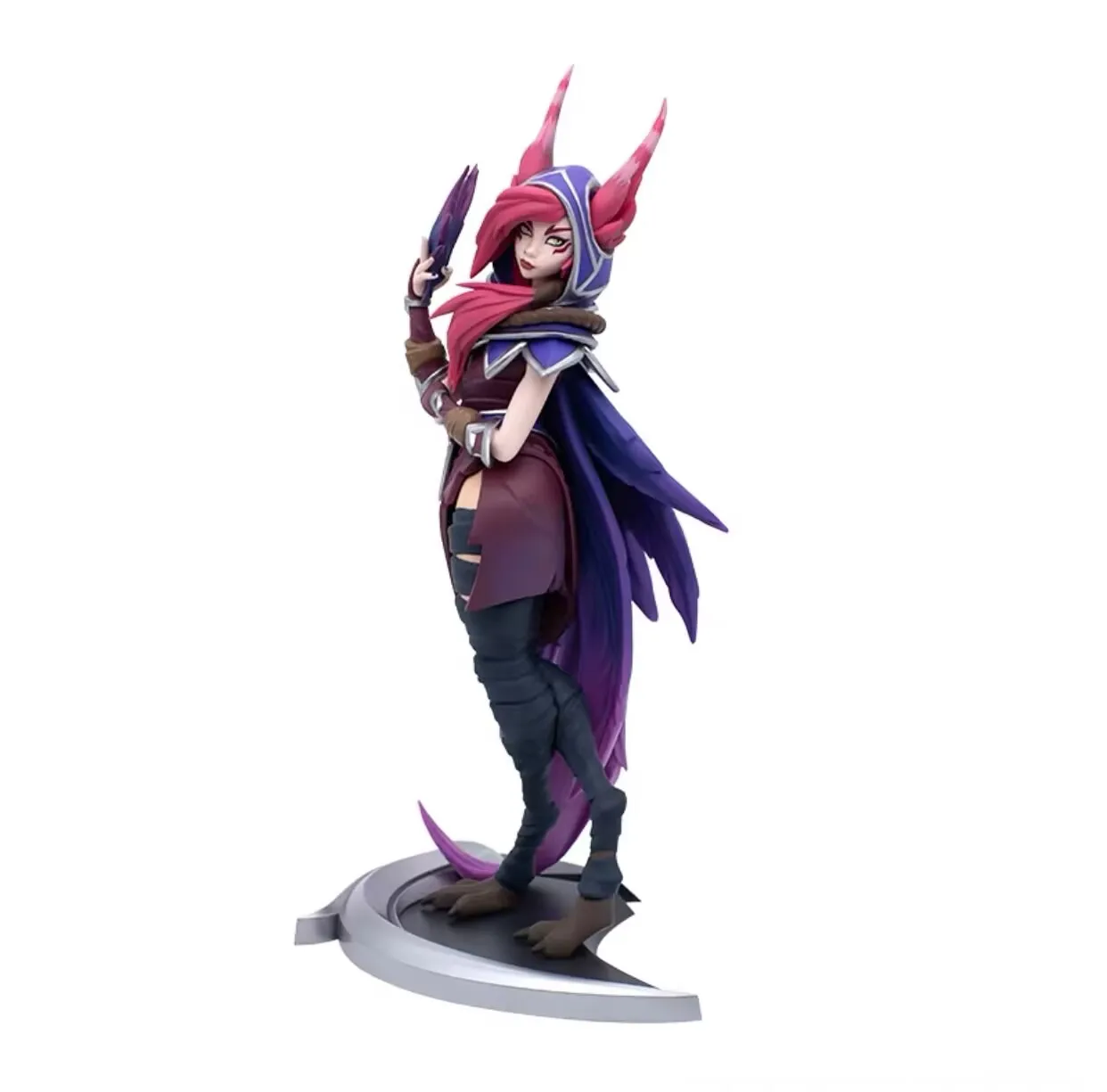 

In Stock Original LOL XAYAH UNLOCKED Sculpted Tabletop Accessories Movable Game Action Figures