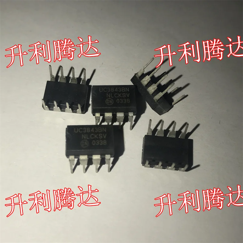 100% Original New  5PCS/LOT  UC3843  UC3843BN  DIP8   Switch controller