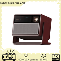 XGIMI RS 20 Pro Max Home Theater Projector 3100 CVIA Lumens Wi-Fi 6 Tri-Color Laser 4K Projector 240hz High Refresh 3D Projector