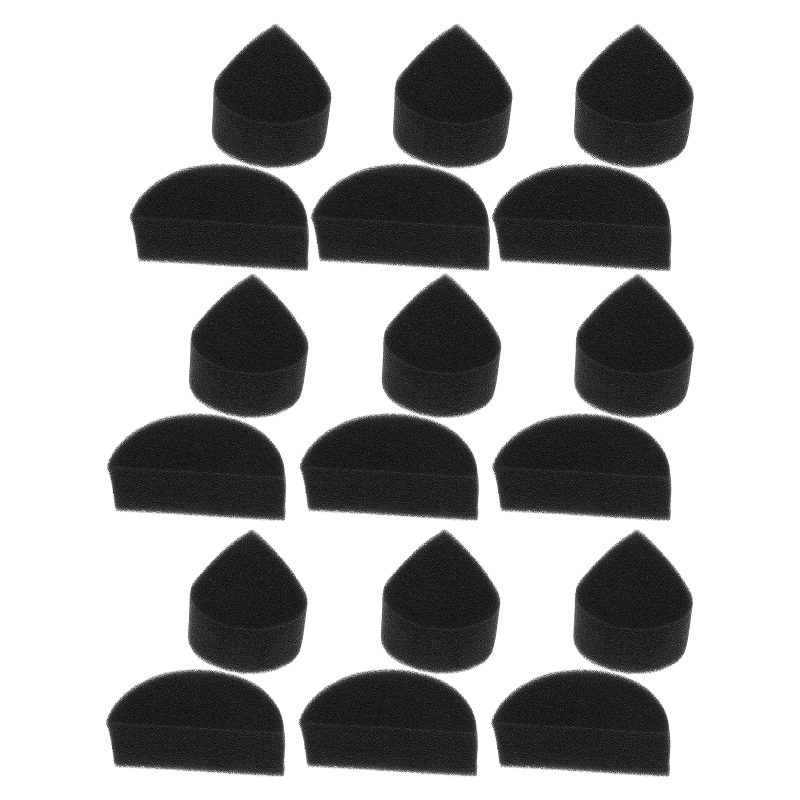 

24Pcs Facial Sponges Set for Face Paint Application Soft Water Droplet Sponge Easy Clean Reuse Ideal Festival