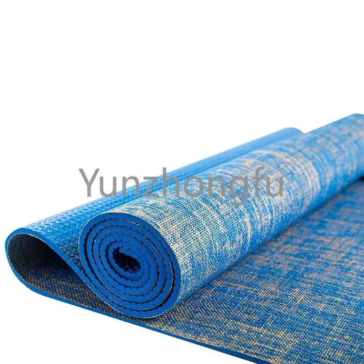 Natural Eco Friendly and Environmental Protection Competitive Price Jute Hemp Yoga Mat