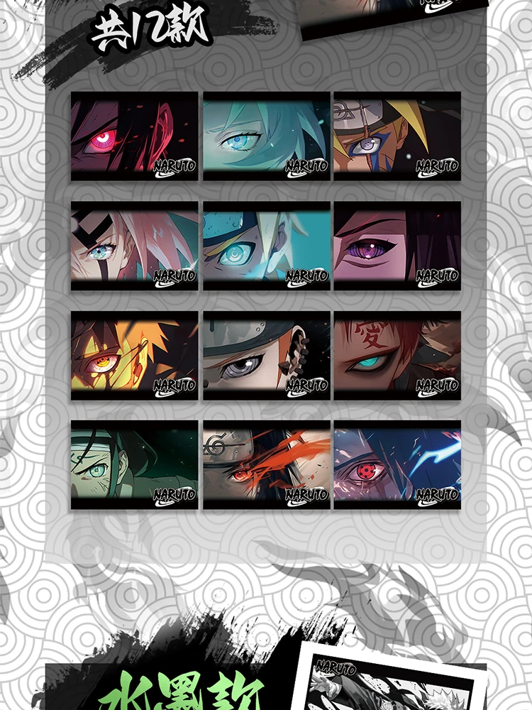 2025 Newest GuangYu Naruto Tickets Japanese Anime Konoha Bonds Hinata Sakura Sasuke Booster Box TCG Hobby Gift