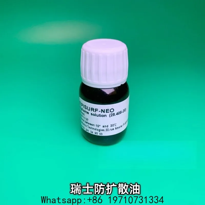 Swiss HOROTEC MSA28.405 High Performance Surface Solvent, Non-Proliferation Oil, Non-Proliferation Bottle
