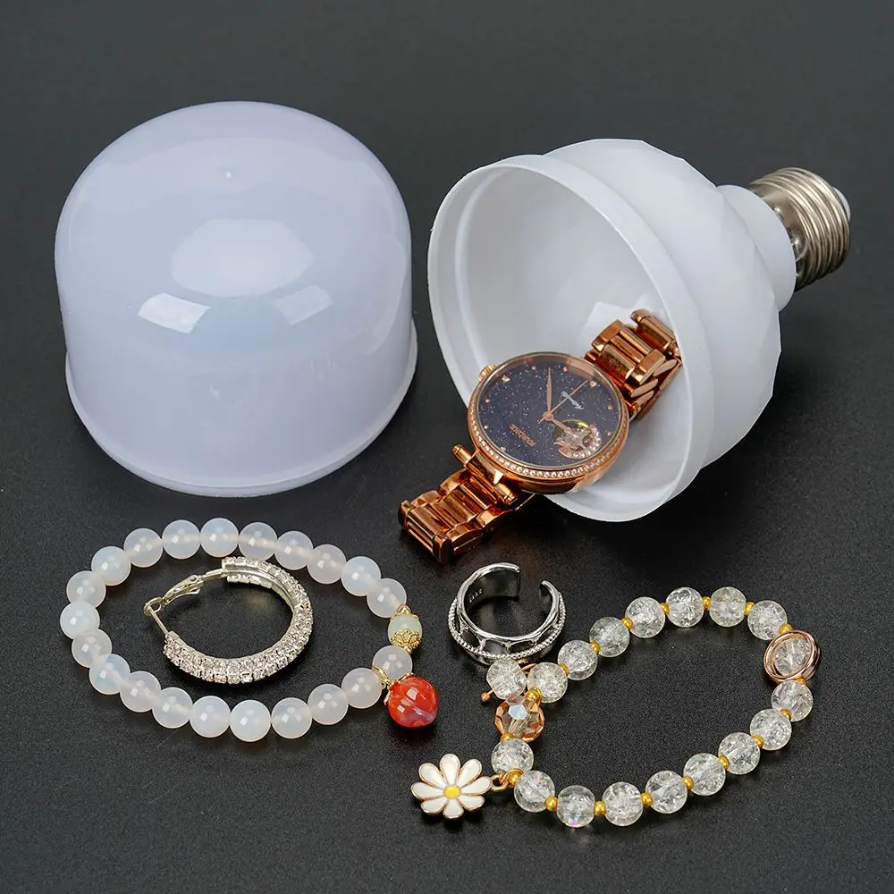 

Creative Camouflage Hidden Safe Box Fake LED Diamond Light Bulb Plastic Bulb Cash Jewelry Key Medicine Box Storage Box Tool