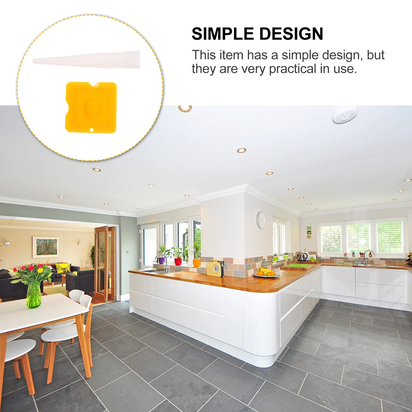 실리콘 아크릴 수지 그라우트 프로젝트용 36개 코킹 피니셔 실란트 노즐 어플리케이터 접착제 청소 도구