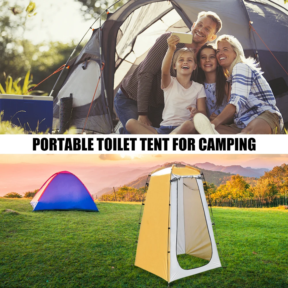 

Portable Privacy Tent Folding Beach Privacy Shelter Tent Waterproof Protection Tear-resistant for Hiking Travel