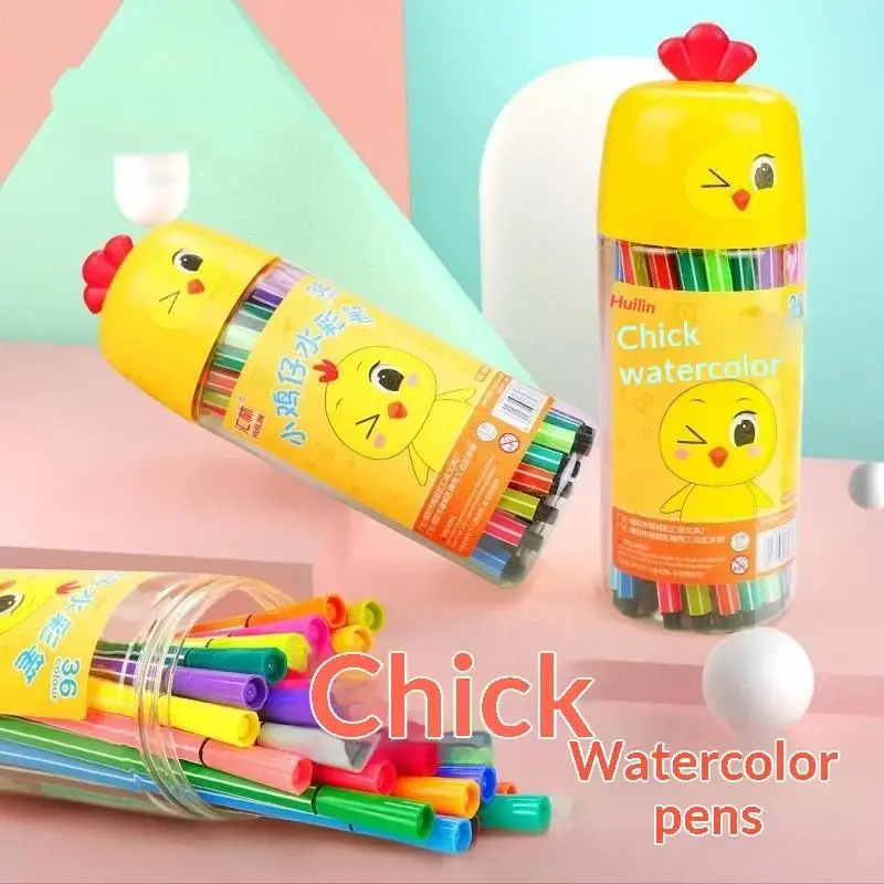 〔CCA13〕12/18/24/36Color Water Soluble Pencil Water Based Watercolor Pen Non Toxic For Kids Art