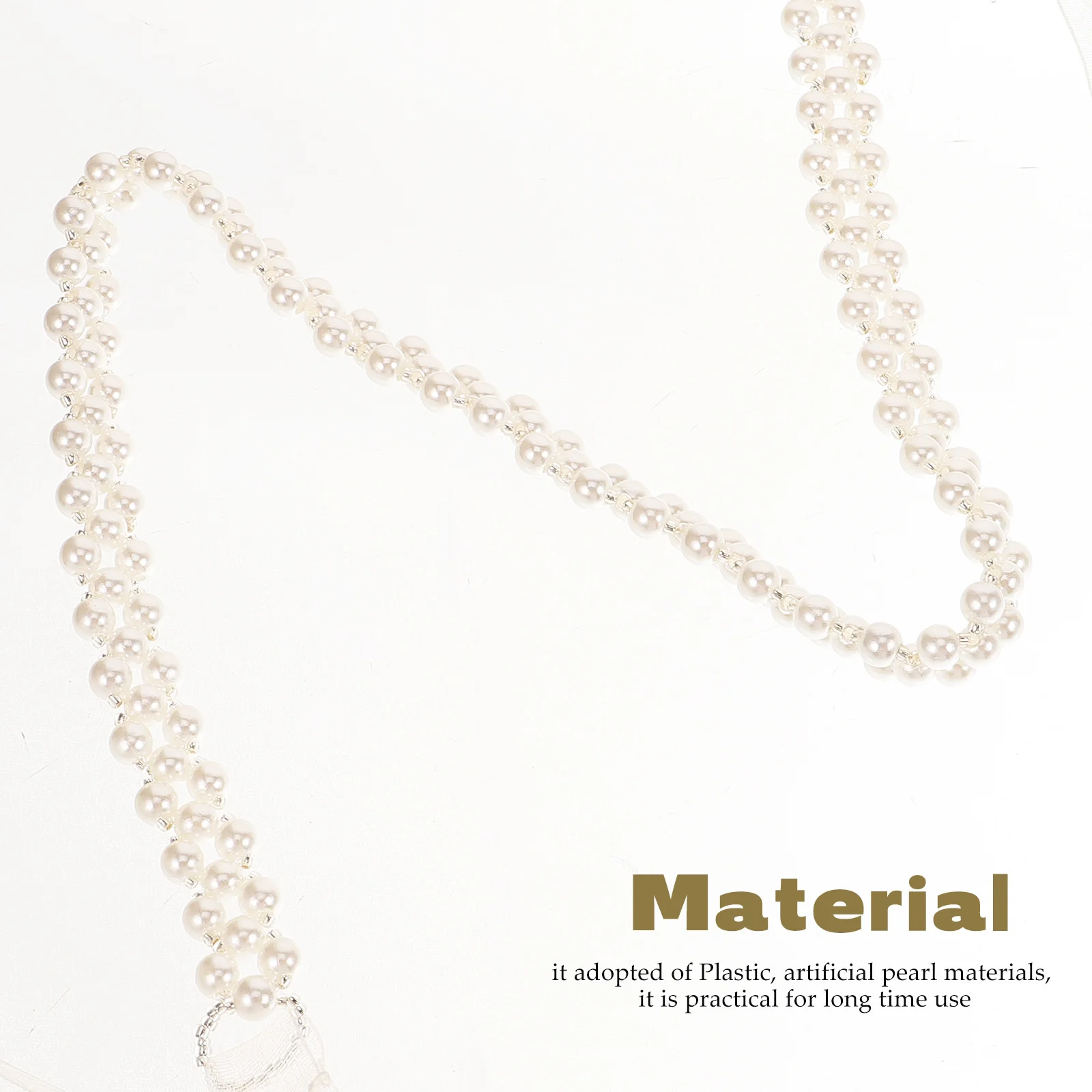 

Bridal Dress Pearl Sash Belt Lightweight Decorative Wedding Belt for Bridesmaid Formal Event Wedding Dresses Belts