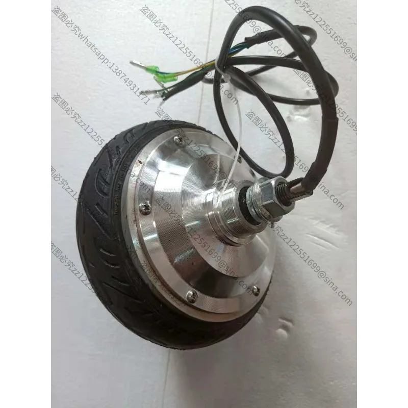 Suitable for 6.5 Inch Geared Hub Motor, High Torque BLDC Reduction Motor for DIY Use