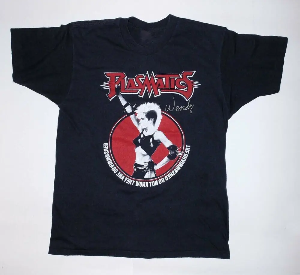 

Vintage Wendy O Williams Plasmatics Tour Cotton Black All Size Unisex