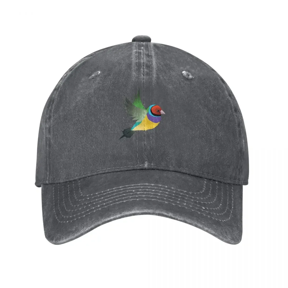 Flying gouldian finch Baseball Cap Military Tactical Cap Visor Caps For Women Men's