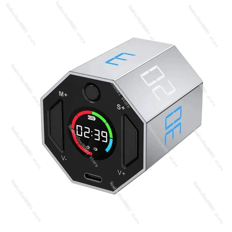 

LED Digital Kitchen Timer For Cooking Shower Study Stopwatch Alarm Clock Magnetic Electronic Count up Countdown Time Timer