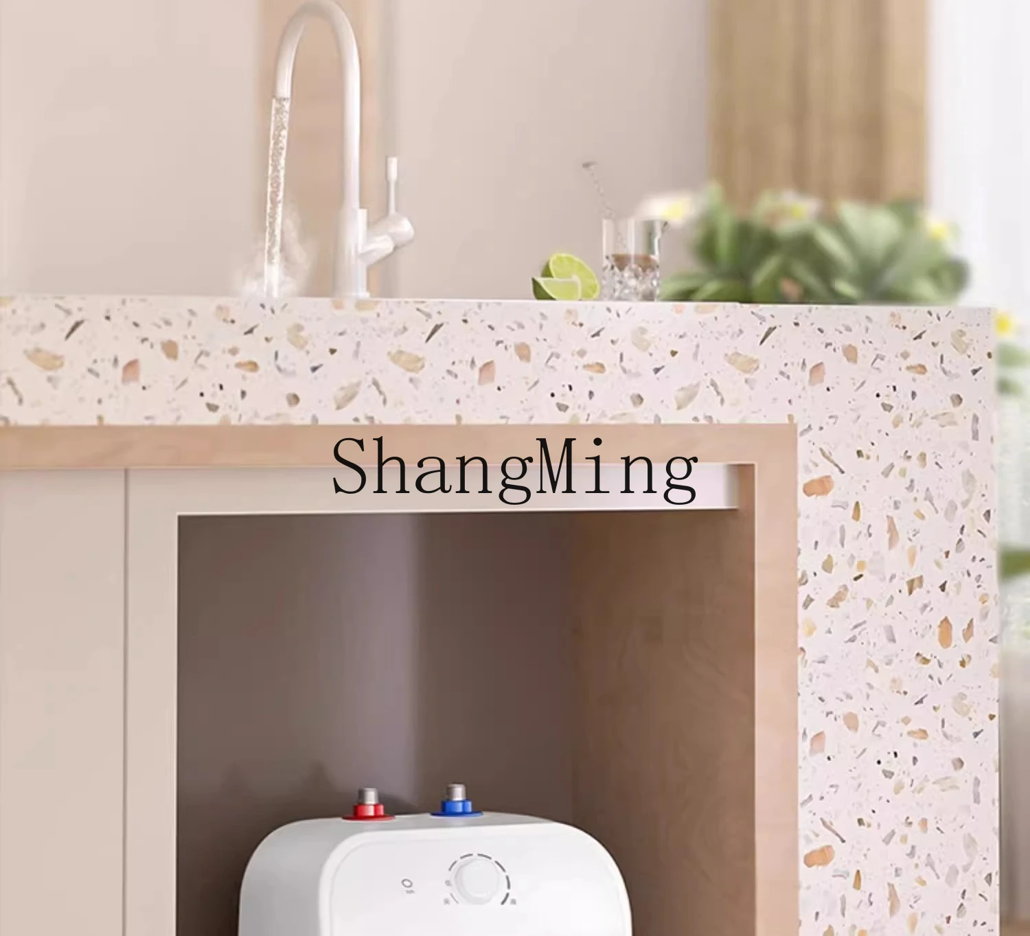 ZYY tipo di accumulo d'acqua riscaldamento rapido piccola cucina tesoro di acqua calda scaldabagno elettrico da 7 litri sotto il bancone per uso domestico