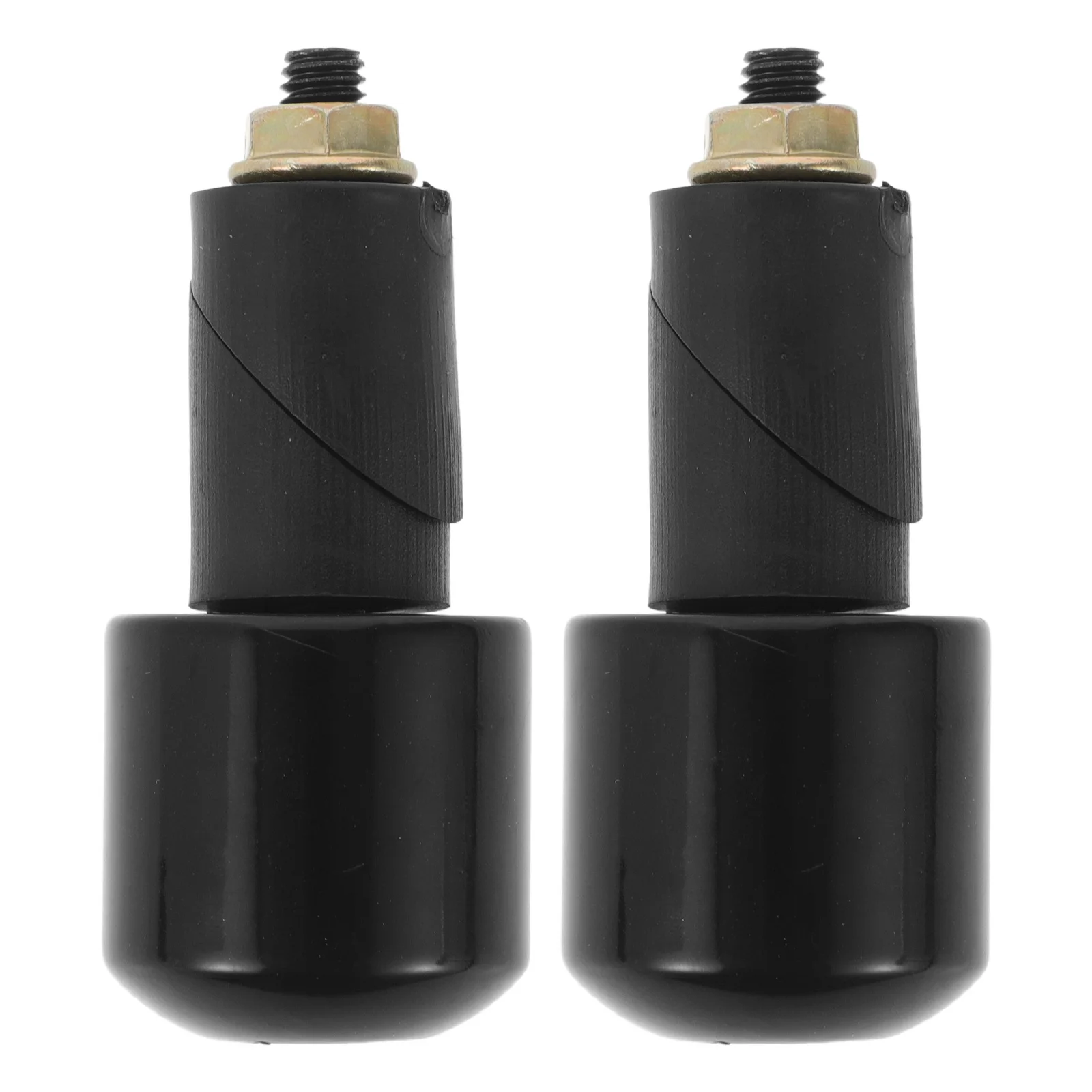 

1 Pair Motorcycle Handlebar End Caps Aluminum Solid Plug Enhanced Stability Comfortable Grip Crash Protection Bar Ends