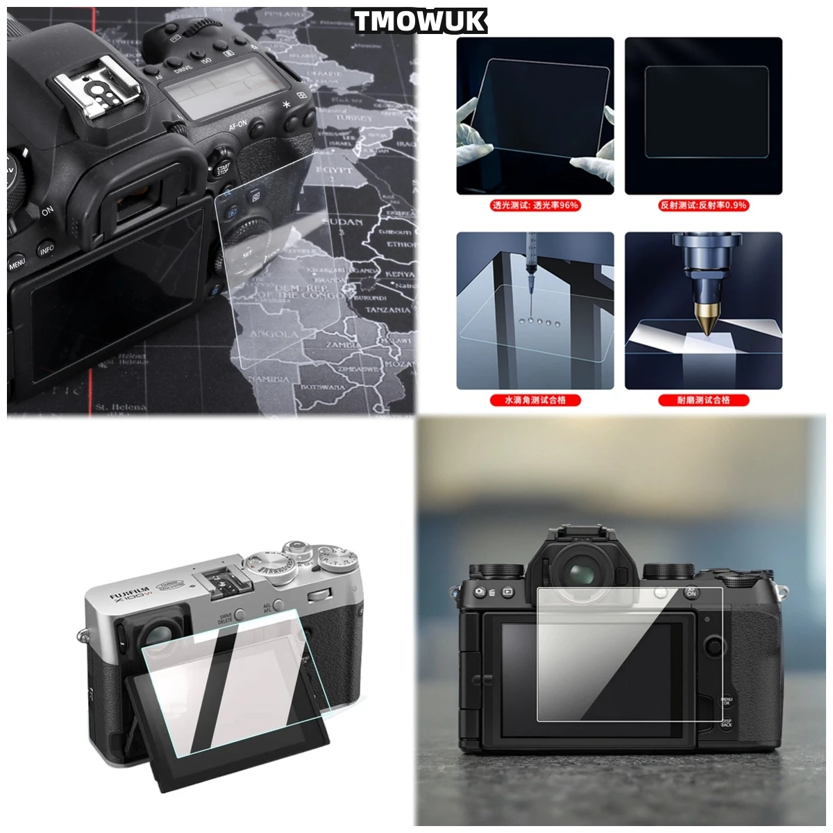 

For Fujifilm XT-5 XT-4 R50 R8 XS10 X-100V Pro3, Premium Quality Film, Enhances Display Durability Significantly.