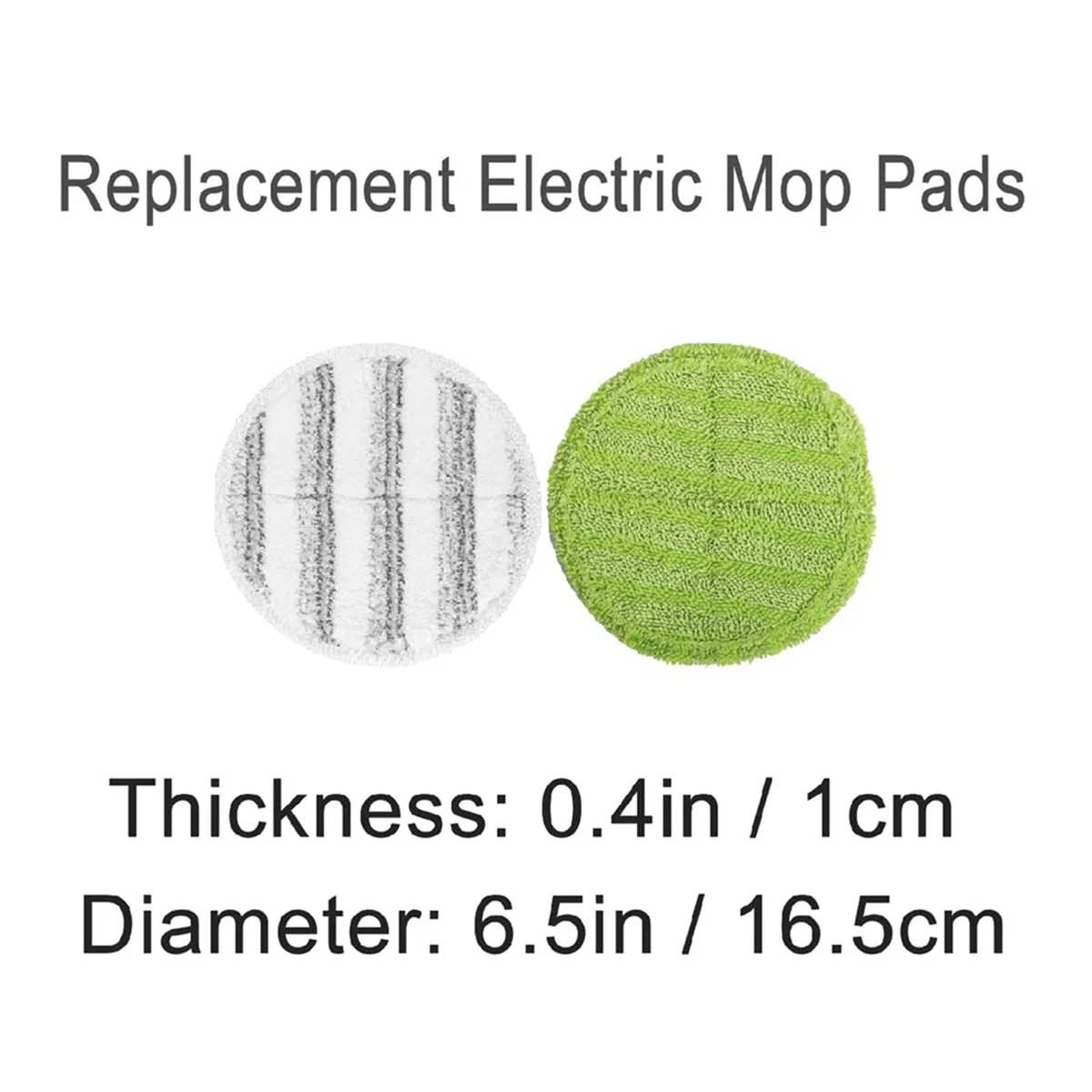 AT13 Replacement Electric Mop Pads, Microfiber Washable & Reusable Mop Heads,Cleaning Mop Pads for / G700 & P700