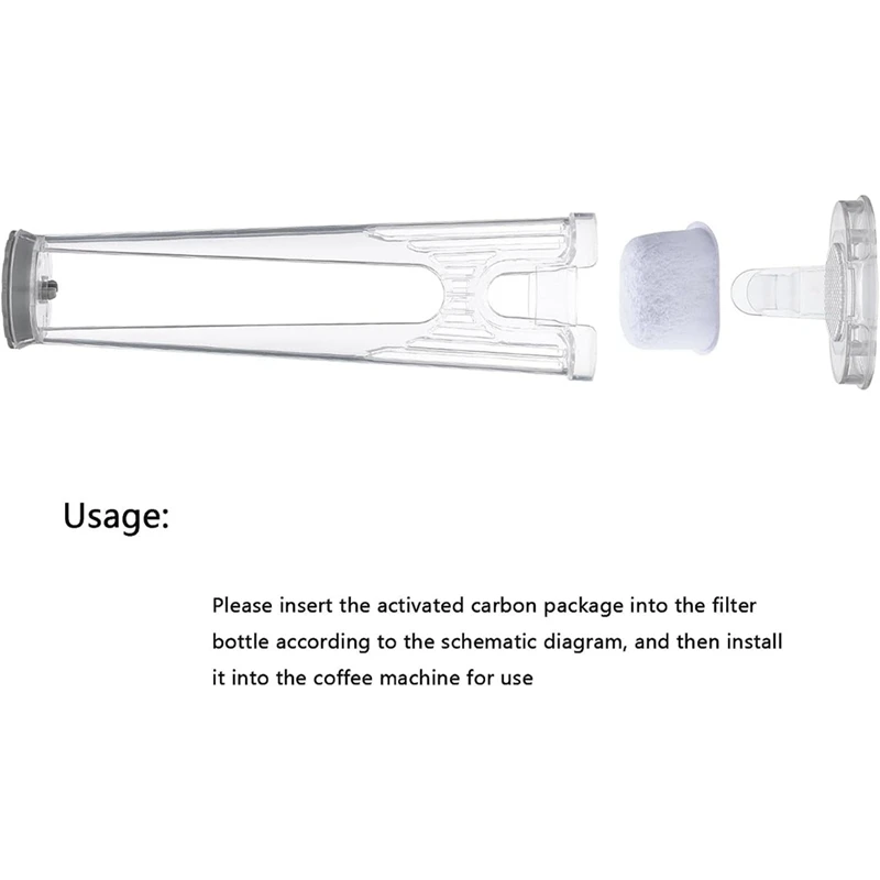 Kit di avviamento del supporto del filtro dell'acqua per Keurig 2.0 K-Express Essentials K-Supreme (Plus) K-Cafe K-Select K-Elite Brewers facile da usare