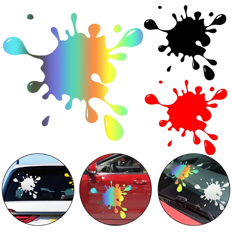 

Stickers Creative Stain Imprint Car Interesting Scratch Blocking Vinyl Decals Car Door Glass Bumper Decorative Stickers Car Part